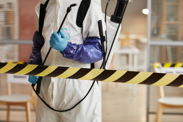 Professional Blood Cleanup technician working in Newark, NJ